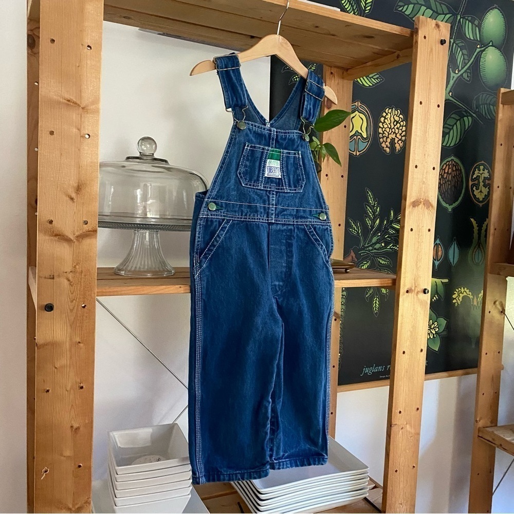 Liberty Youth Denim Overalls Bibs - Picture 5 of 14